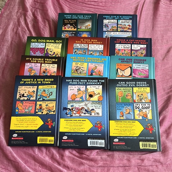 Dog Man book series set: 1-10 PLUS Cat Kid - Picture 2 of 8